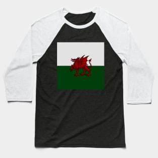 Welsh Dragon Baseball T-Shirt